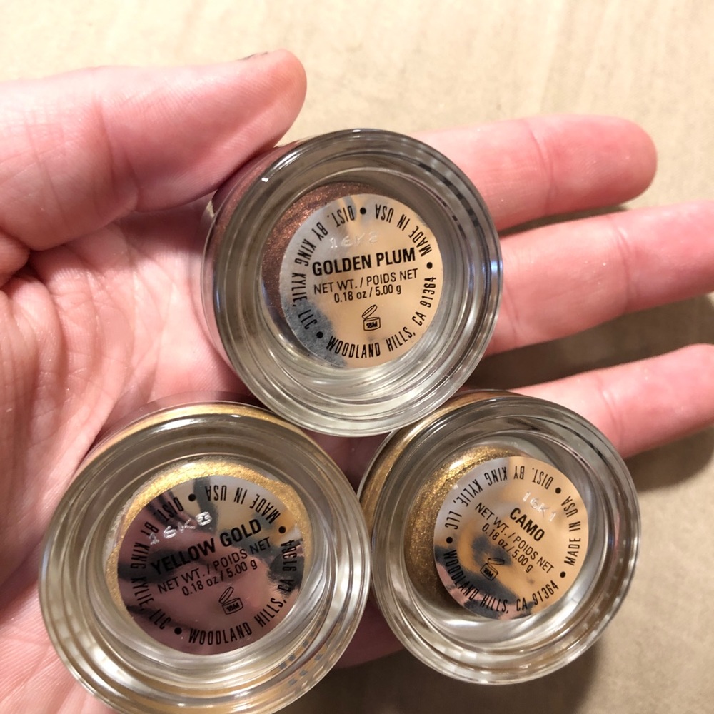 KYLIE COSMETICS Crème Eyeshadows - NEVER USED! - Picture 2 of 3